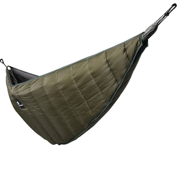 Winter Outdoor Camping Hammock Portable Thickening Winter Warm Under Quilt Hammock