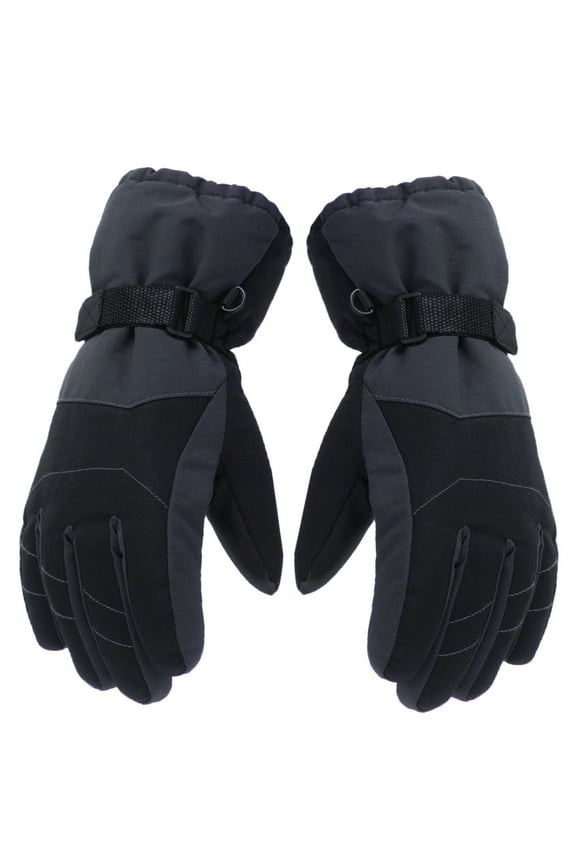 Winter Outdoor Kids Boys Girls Snow Skating Snowboarding Windproof Warm Ski Gloves Size M/L Children Ski Gloves Warm Winter Glove Thermal Winter Clothes Kids Head Gloves Kids