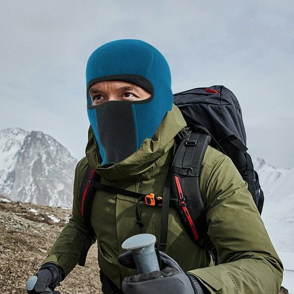 Winter Outdoor Warm Riding Mask, Face and Neck Protection, Fleece Hood for Cold Weather, Windproof, Comfortable and Breathable for Outdoor Use
