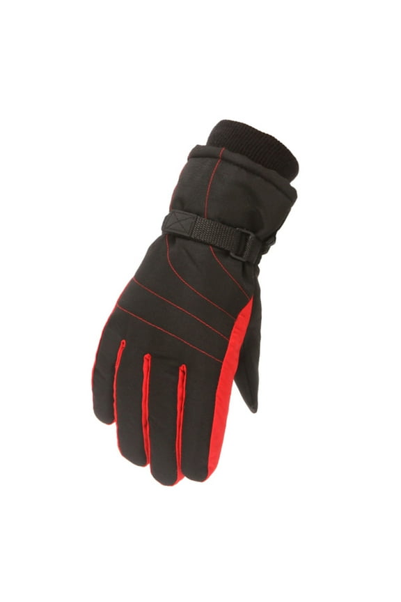Winter Outdoor Youth Kids Boys Girls Snow Skating Snowboarding Windproof Warm Ski Gloves Boy 4 Ski Gloves Girls Glove Liners for Kids Zip Gloves Kids Light Glove Girl Gloves for Winter Warm Winter