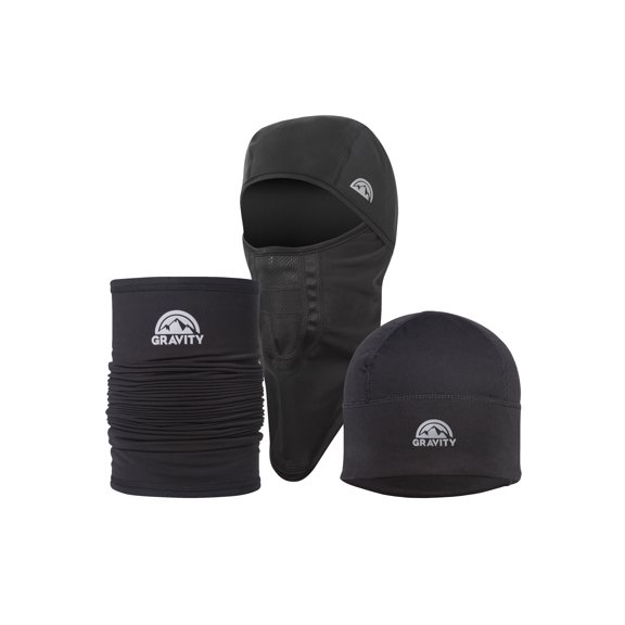 Winter Outdoors Kit - Balaclava + Neck Gaiter + Liner Skull Cap