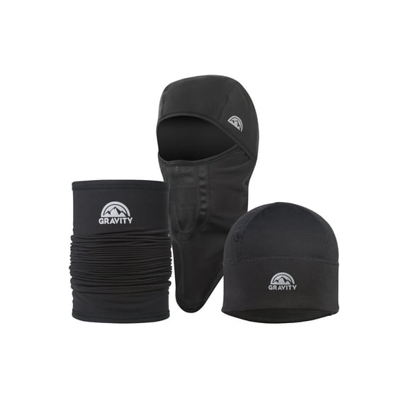 Winter Outdoors Kit - Balaclava + Neck Gaiter + Liner Skull Cap