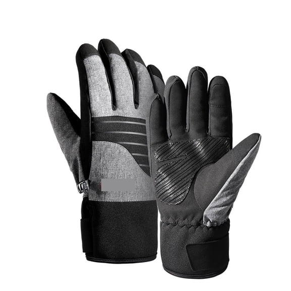 Winter Outdoors Skiing Sport Gloves Waterproof Windproof Warm Thermal Fleece Touch Screen Snowboard Full Finger Cycling Glove Suitable For Hiking Driving ,Easy to Wear