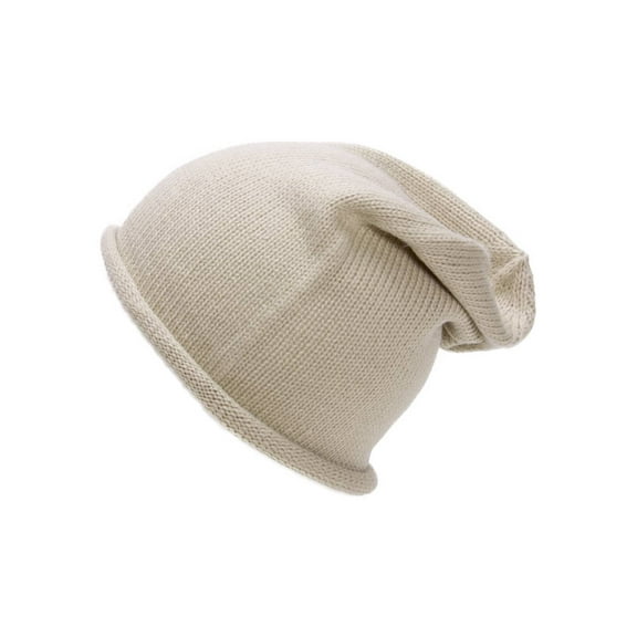 Winter Oversized Slouchy Beanie - Oatmeal