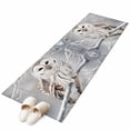 thumbnail image 1 of Winter Owl Large Area Rugs for Bedroom Living Room, Soft Non Slip Carpet Bedside Rug, Country Birds Animal Tree Branches Snow Rectangular Floor Cover Kitchen Accent Rug 2'x6' for Dining Room/Office, 1 of 9