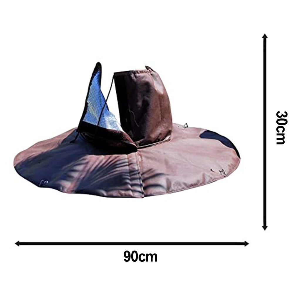 Palmenwurzel Abdeckung - Winterschutz Für Palmen & Pflanzen, 100x100x30 Cm