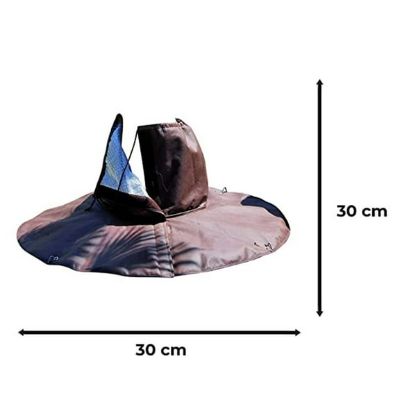 Winter Palm Tree Root Protector Frost cover for branches and poles