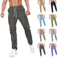 thumbnail image 1 of Winter Pants For Men, Insulated Utility Pants Pantalones Men's Fleece Lined Cargo Extreme Motion Mens Cargo Pants Slim Fit Pantalones Para Xxl Gray, 1 of 9