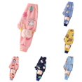 thumbnail image 1 of Winter Pants for Girls Adorable Girls Pants with Cartoon Elastic Waist Autumn Winter Wear for Comfortable Daily Outfit Light Pink 6-7 Years, 1 of 4