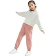 thumbnail image 1 of Rain Snow Pants Fleece Pants Waterproof Windproof Ski Puddle Pants Gymnastics Athletic Wear for Big Girls 7-8 Years, 1 of 9