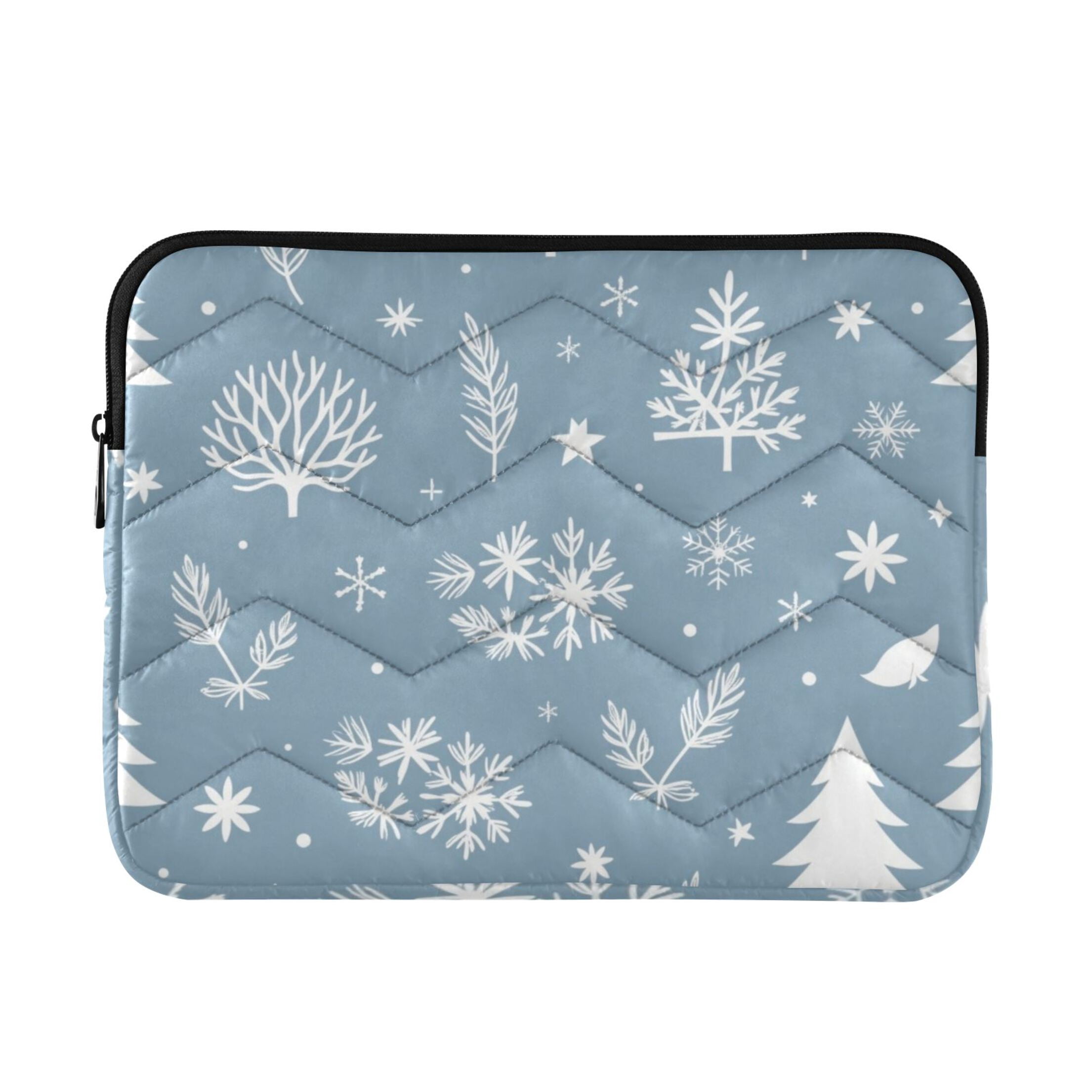 Winter Pattern Printed Laptop Sleeve 13-14 Inch Computer Bag & Laptop ...
