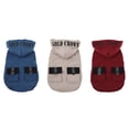thumbnail image 1 of Winter Pet Dog Sweater Jacket Knitwear Warm Hoodie Clothes Pocket Puppy Coat Clothing Pup Costume Sweatshirt, 1 of 7