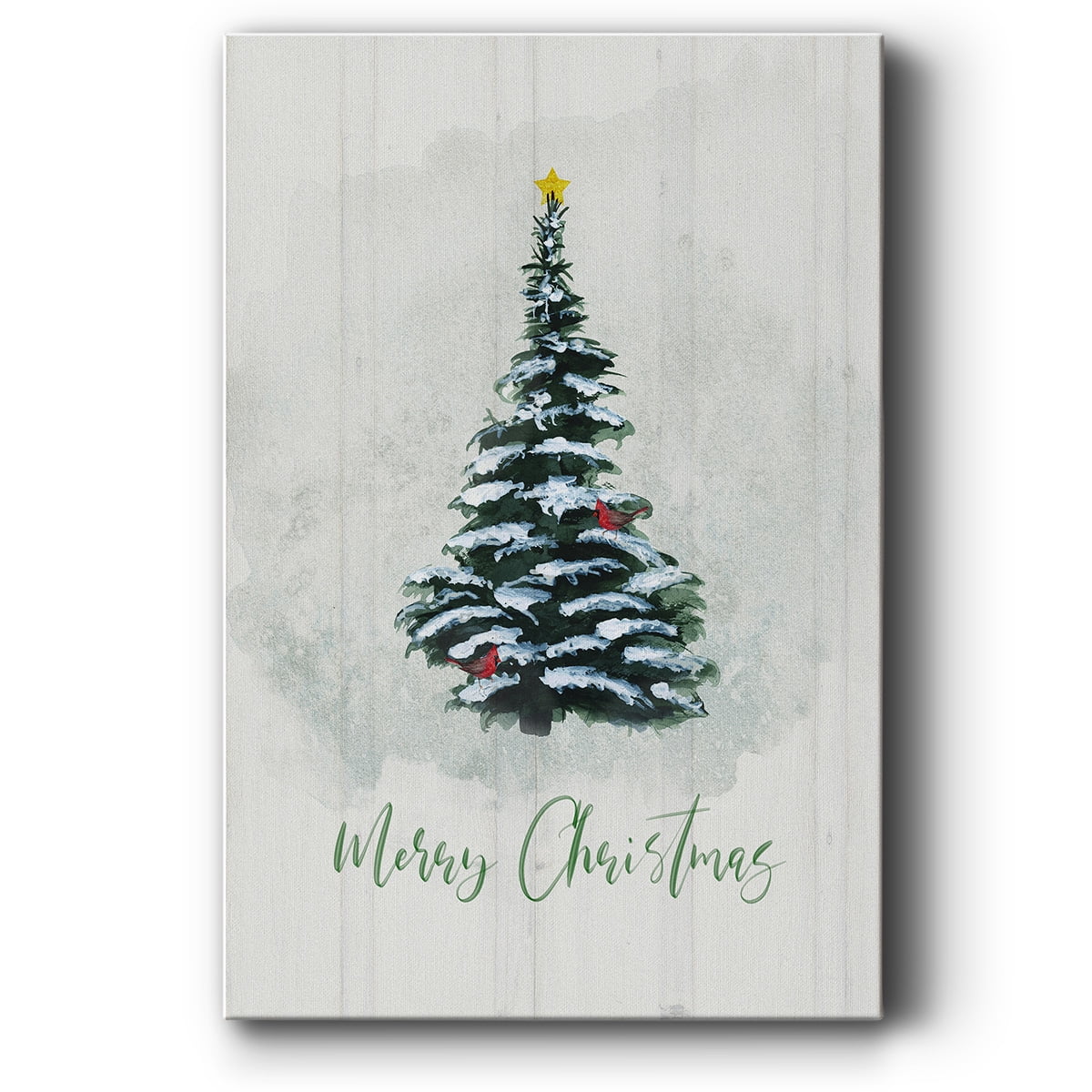 Winter Pine Christmas- Gallery Wrapped Canvas