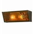 thumbnail image 1 of Meyda Tiffany 158331 Winter Pine 16" Wide Vanity Light - Copper, 1 of 5