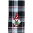 thumbnail image 1 of Winter Plaid Dishtowels - Gnome Set of 2 - Home Collections by Raghu, 1 of 1