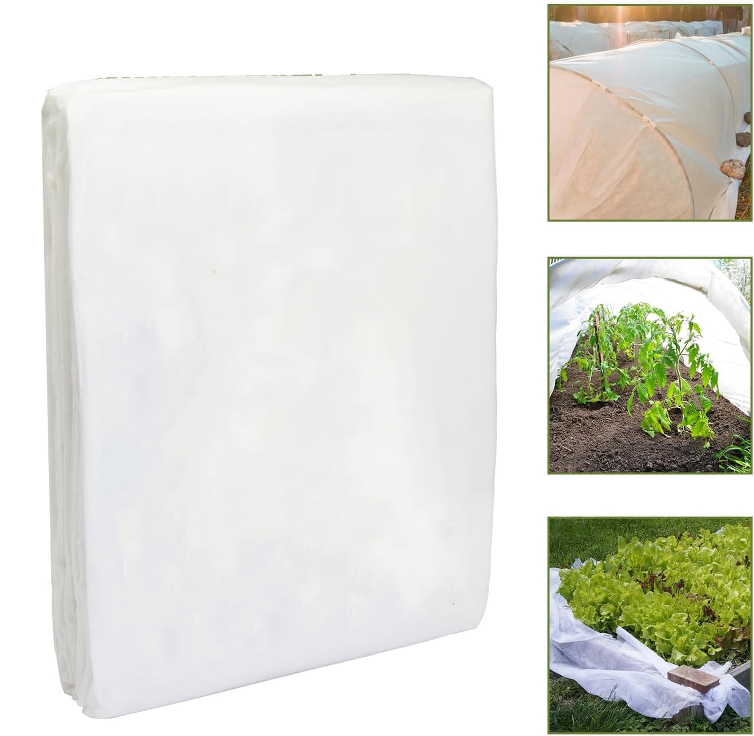 Winter Plant Covers for Garden,Bexikou 6.56 x 32.8ft Frost Cloth Plant ...