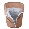thumbnail image 1 of Winter Plant Pot Covers, Zipper & Drawstring Plant Pot Protection Bags, Insulated Anti-Frost Plant Winter Covers, for Outdoor Fruit Trees Potted Plants Shrubs (15.7*15.7 in, Brown), 1 of 8