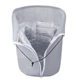 thumbnail image 1 of Winter Plant Pot Covers, Zipper & Drawstring Plant Pot Protection Bags, Insulated Anti-Frost Plant Winter Covers, for Outdoor Fruit Trees Potted Plants Shrubs (15.7*15.7 in, Grey), 1 of 8