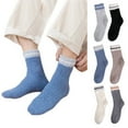 thumbnail image 1 of Winter Plush Insulated House Socks Colorful Coral Fleece Sleep Socks, 1 of 4