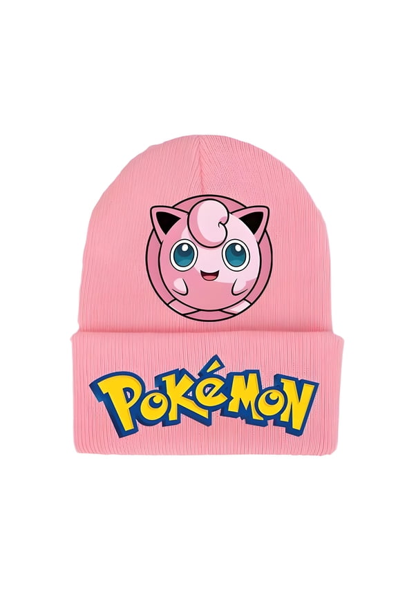 Winter Anime Beanie Knit Hats for Men Women, Warm Thermal Stocking Caps for Outdoor Cold Weather