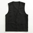 thumbnail image 1 of Winter Polyester Sleeveless Outerwear Vests for Women Black Workwear Heart Work Adult Postulant Activity Vest Supermarket Clerk 3XL, 1 of 4
