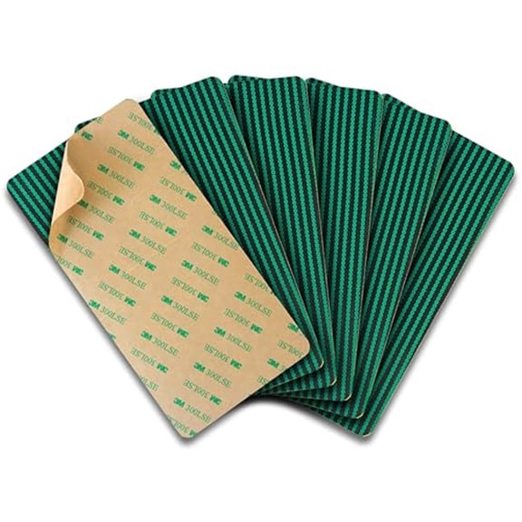 Winter Pool Safety Cover Repair Patch Kit - 6 Multipack 6pcs 8x4in Green Color - Mesh Inground Swimming Pool Safety Cover Patches - Tear Repair Set