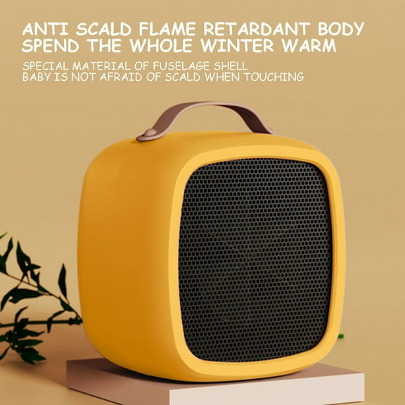 Winter Portable Heater Convenient Mini Heater Desktop Home Student Electric Heater Foot Warmer,by Fanshiluo