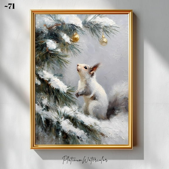 Winter Poster, Wall Art To Elevate Your Festive Space UNFRAMED Poster, Wall Art for Decor, Present, 16x24