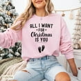 thumbnail image 1 of Winter Pregnancy Announcement Sweatshirt, Pregnant Sweatshirt, Pregnancy Reveal Winter Sweater, Winter Baby Announcement30 Tshirt All Size S-5XL, 1 of 5