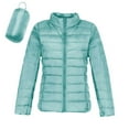 thumbnail image 1 of Winter Puffer Jacket for Women Light Weight Water-Repellent Packable Quilted Coat, 1 of 5