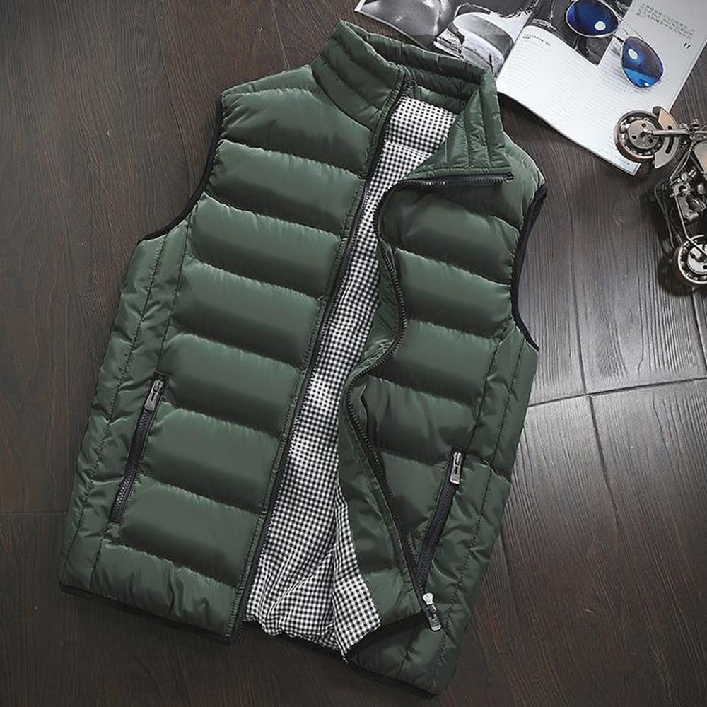 Men's padded vest jacket