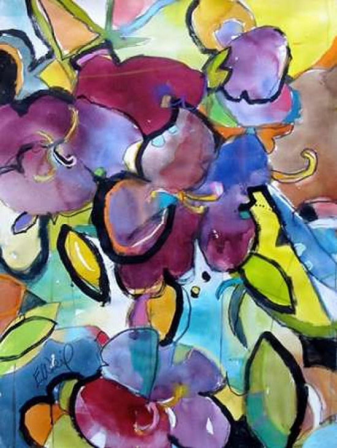 Winter Purple Canvas Art - Emily Weil (18 x 24)