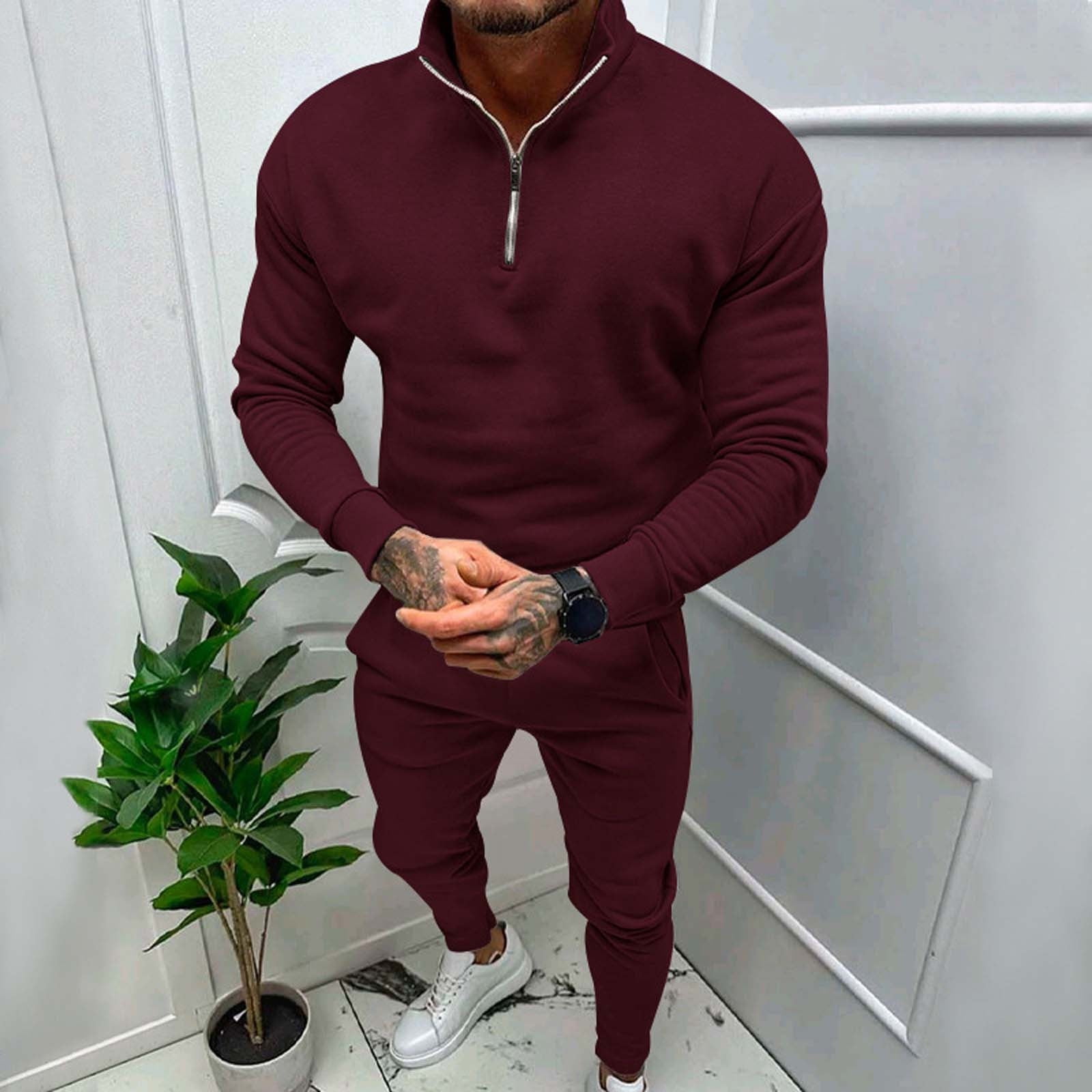 新しく着き Winter-Red-Hawaiian-2-Piece- Clothing