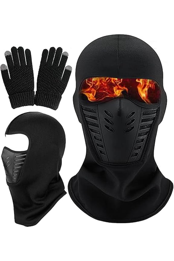 Winter Rider Warm Anti-Haze Balaclava Full Face Mask – Windproof & Breathable, Ideal for Cycling, Motorcycling, Skiing, and Outdoor Adventures
