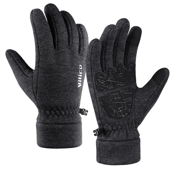 Winter Riding Gloves Cycling Gloves Touchscreens Design Windproof Thermal Insulation Antislip Grip For Enhanced Safety