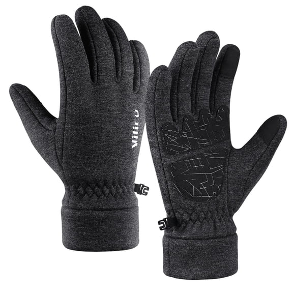 Winter Riding Gloves Cycling Gloves Touchscreens Design Windproof Thermal Insulation Antislip Grip For Enhanced