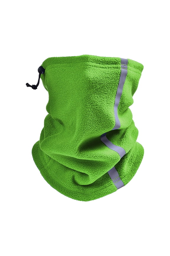 Winter Rocking Windproof Cold Weather Skiing Outdoor Riding Facemask with Reflective Strip and Adjustable Drawstring for Night Activities