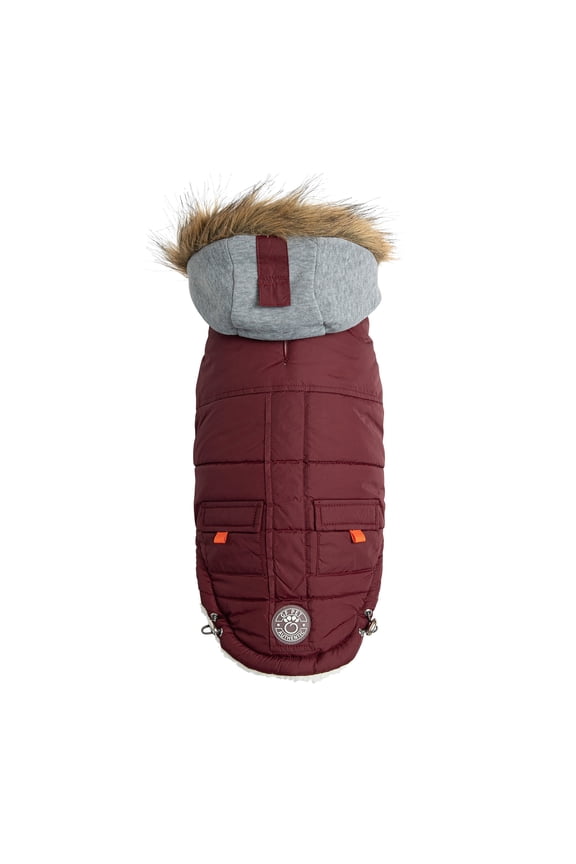 Winter Sailor Parka - Burgundy