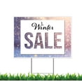 thumbnail image 1 of Winter Sale Sign, Retail Sale Sign, Yard Sign, 18x12, 24x18, 36x24, H-Stake Included, v3, 1 of 6