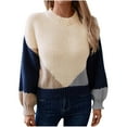 thumbnail image 1 of Winter Saving BeiFu Sweaters for Women Bohemian Long Sleeve Pullover Business Casual Tops Country Concert Outfits Casual Sweaters For Women Long Sleeve Shirts, 1 of 6