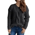 thumbnail image 1 of Winter Saving BeiFu Sweaters for Women Zip Up Long Sleeve Pullover Fall Tops Winter Clothing Long Cardigan For Women Long Sleeve Shirts, 1 of 5