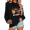 thumbnail image 1 of Winter Saving Talove Long Sleeve Shirts for Women Graphic Printed Sweatshirt Fall Fashion Must Haves Crewneck Casual Fall Womens Tops Dressy Casual Plus Size Christmas Shirts, 1 of 6
