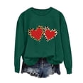 thumbnail image 1 of Winter Saving Talove Long Sleeve Shirts for Women Graphic Printed Sweatshirt Fall Fashion Must Haves Loose Pullover Tops 2025 Womens Tops Plus Size 3/4 Sleeve Christmas Shirts, 1 of 4