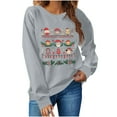 thumbnail image 1 of Winter Saving Talove Long Sleeve Shirts for Women Graphic Printed Sweatshirt Women Fall Clothes Fashion Fall Tops Long Sleeve Womens Tops Plus Size Dressy Casual Christmas Shirts, 1 of 6