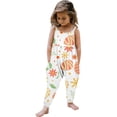 thumbnail image 1 of Winter Saving! Yievot Baby Girls Easter Jumpsuits Backless Harem Pants Strap Newborn Romper Spaghetti Summer Outfits for Kids Girls 1-6Y 2024 Summer Baby Outfits on Clearance, 1 of 6