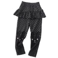 thumbnail image 1 of Winter Saving! Yievot Leggings for Kids Girls Soft Comfortable Lace Ruffle Point Animals Printed In 1-6 Years Ankle Length Newborn Girl Leggings Pants 2024 Summer Baby Outfits on Clearance, 1 of 4