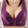 thumbnail image 1 of Winter Savings 2024! Abtuhar Womens Plus Size Bra,Fashion Comfortable Woman's Lace Beauty Back Strap Wrap Plus Size Bra, 1 of 3