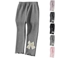 thumbnail image 1 of Summer AKAFMK Toddler Girls Pants,Children's Thick Woolen Leggings Thick Long Pants and Girls' Pants for Outerwear, 1 of 5