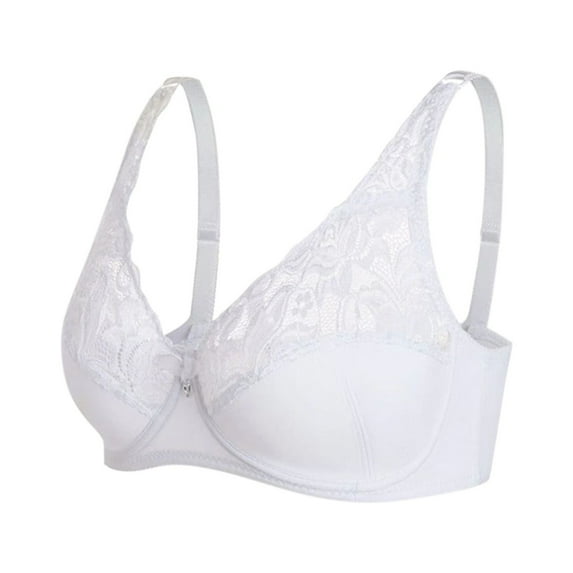 Lindreshi Sports Bras for Women Women Lace Adjusted-straps Top Bra Underwire Underwears Base Vest Style Lingerie