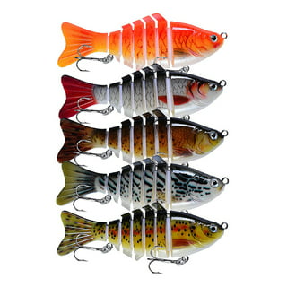 Soft Silicone Lure 15 Pieces High Simulation Soft Fishing Lures for  Freshwater (Color:E) : : Sports, Fitness & Outdoors